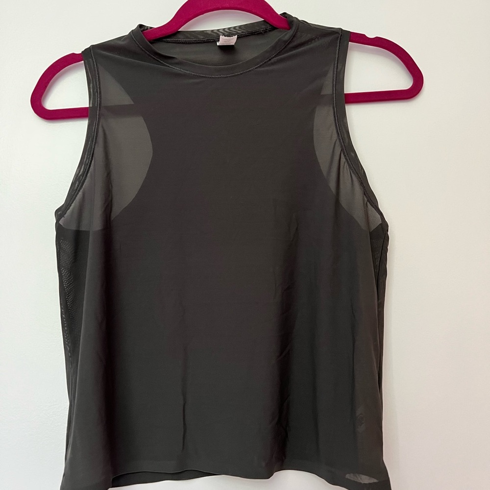 Mesh Crop Top